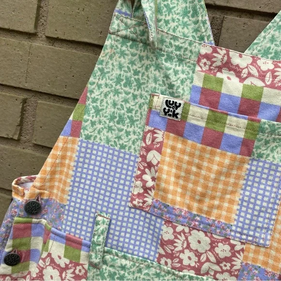 Lucy & Yak Josey Patch Overalls Size 8 - Picture 3 of 10